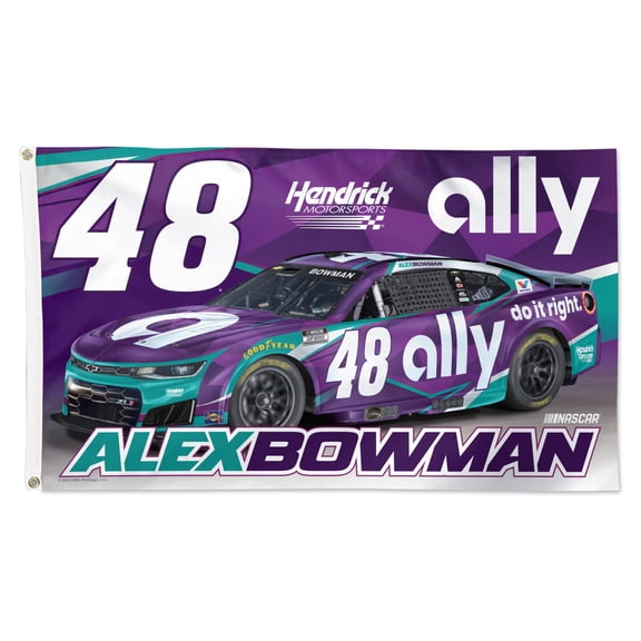 WinCraft Alex Bowman 3' x 5' Single-Sided Deluxe Flag