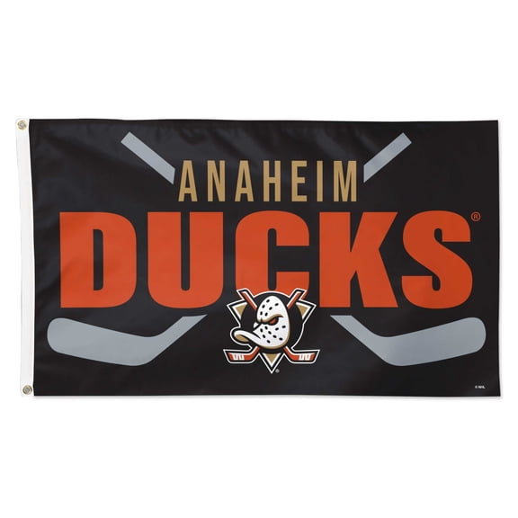 WinCraft Anaheim Ducks 3' x 5' Deluxe Single-Sided Flag