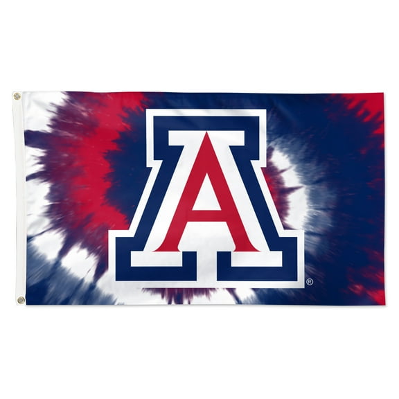 WinCraft Arizona Wildcats 3' x 5' Tie-Dye Deluxe Single-Sided Flag