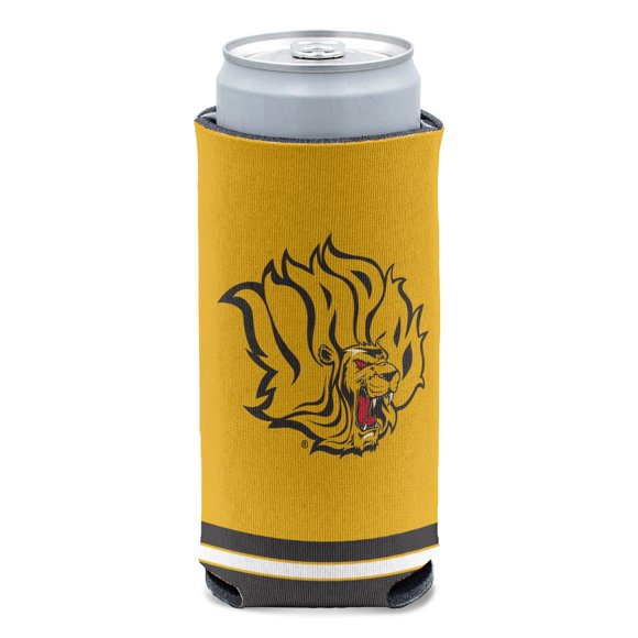 WinCraft Arkansas Pine Bluff Golden Lions 12oz. Team Slim Can Cooler