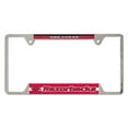 thumbnail image 1 of WinCraft  Arkansas Razorbacks Chrome Plated Metal License Plate Frame, 1 of 1