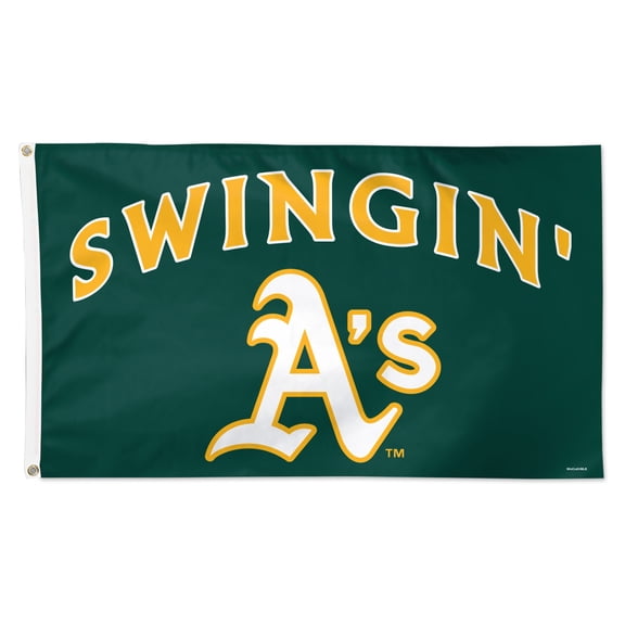 WinCraft Athletics 3' x 5' Single-Sided Deluxe Team Slogan Flag