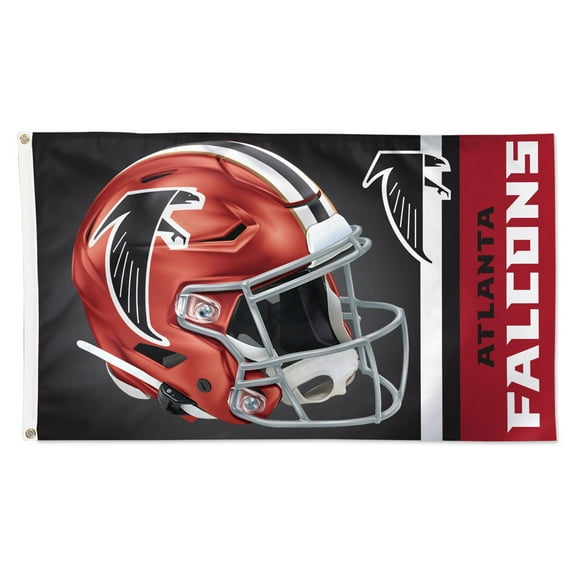 WinCraft Atlanta Falcons Alternate Helmet Single-Sided 3' x 5' Deluxe Flag