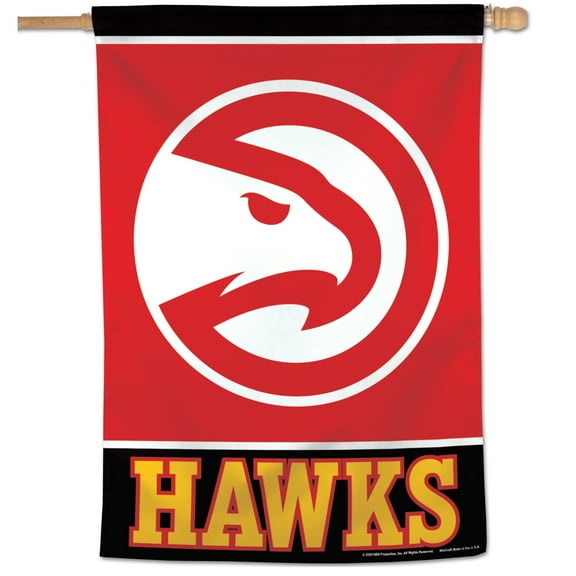 WinCraft Atlanta Hawks 28" x 40" Team Single-Sided Vertical Banner