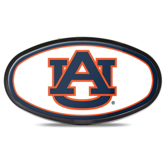 WinCraft Auburn Tigers Oval Color-Covered Tailgate Hitch Cover