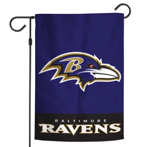 WinCraft Baltimore Ravens 12" x 18" Applique Garden Flag