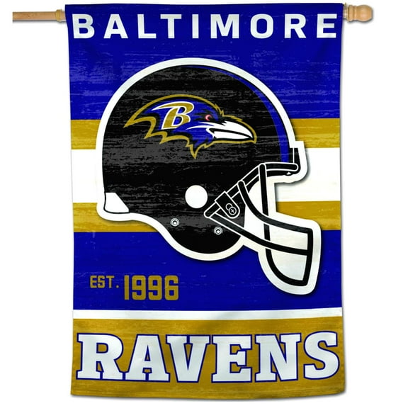 WinCraft Baltimore Ravens 28" x 40" Retro Single-Sided Vertical Banner