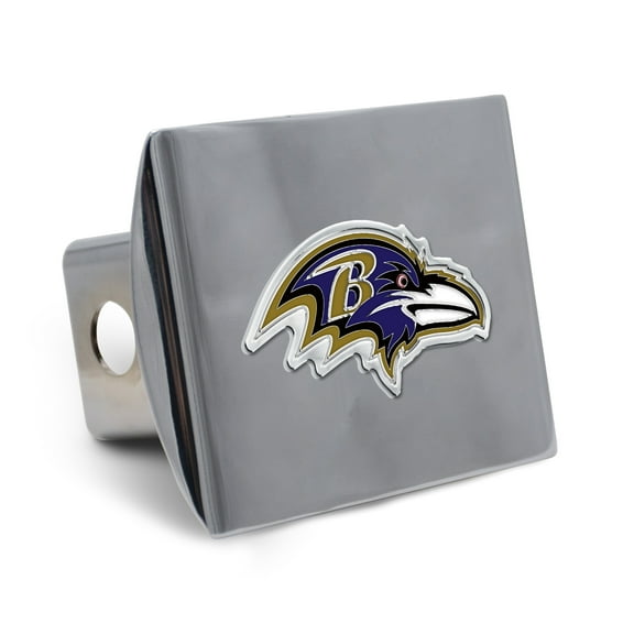 WinCraft Baltimore Ravens Premium Metal Hitch Cover