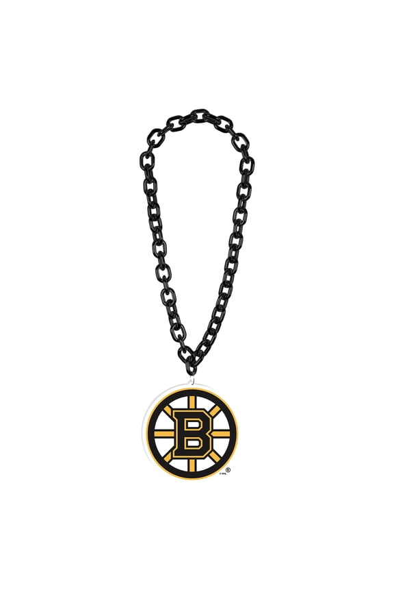 Boston Bruins Big Chain Logo Necklace