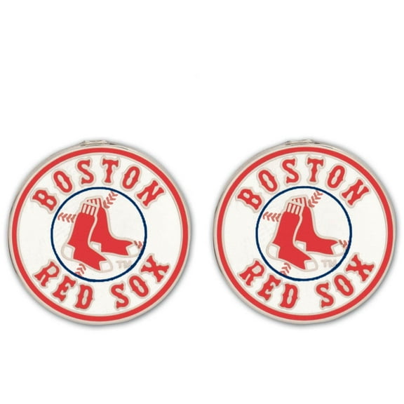 WinCraft Boston Red Sox Post Primary Logo Earrings