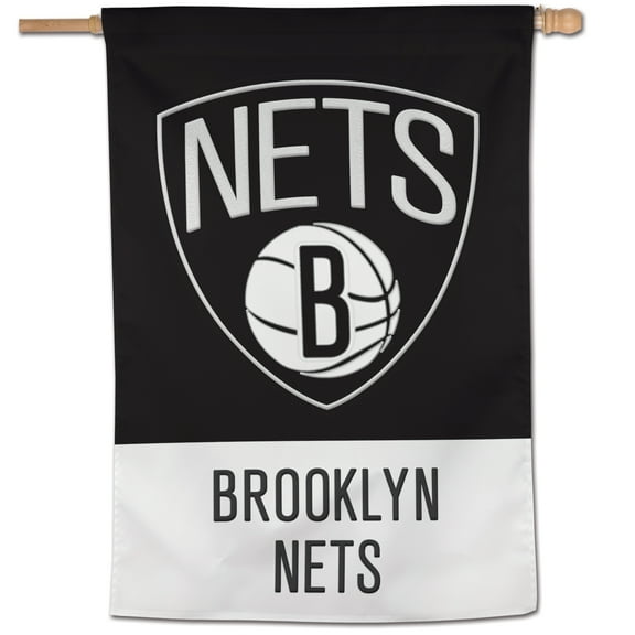 WinCraft Brooklyn Nets 28" x 40" Applique Vertical Banner