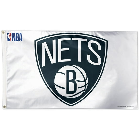WinCraft Brooklyn Nets 3' x 5' Logo One-Sided Flag