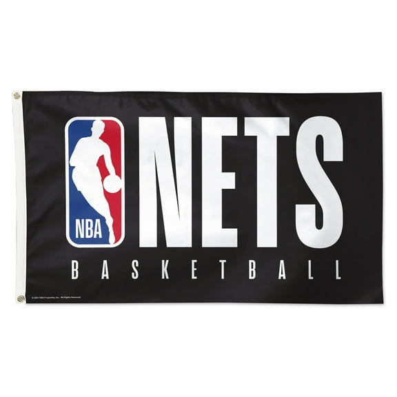 WinCraft Brooklyn Nets 3' x 5' Single-Sided Inspired Board Deluxe Flag