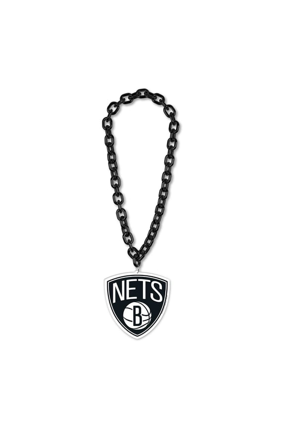 Brooklyn Nets Big Chain Logo Necklace