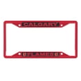 thumbnail image 1 of WinCraft Calgary Flames Chrome Color License Plate Frame, 1 of 1