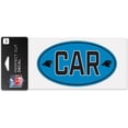 thumbnail image 1 of WinCraft Carolina Panthers 4" x 8" Perfect Cut Team Decal, 1 of 1