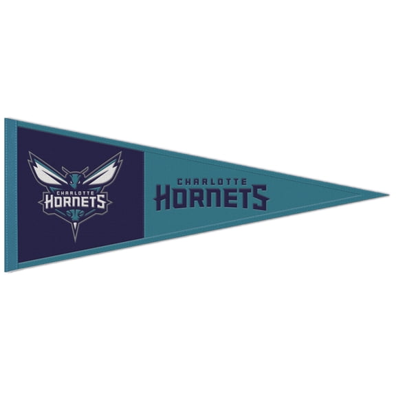 WinCraft Charlotte Hornets 13" x 32" Wool Primary Logo Pennant