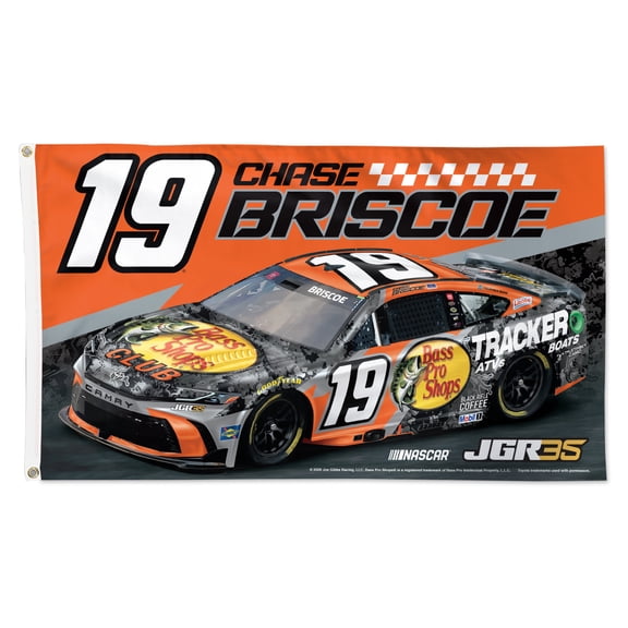 WinCraft  Chase Briscoe 3' x 5' Single-Sided Deluxe Flag