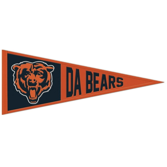 WinCraft Chicago Bears 13" x 32" Slogan Pennant
