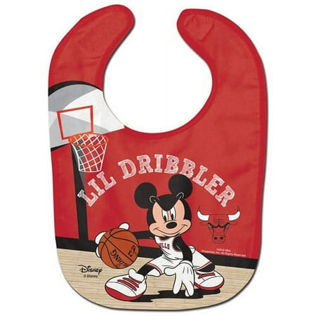WinCraft Chicago Bulls Disney Mickey All Pro Baby Bib