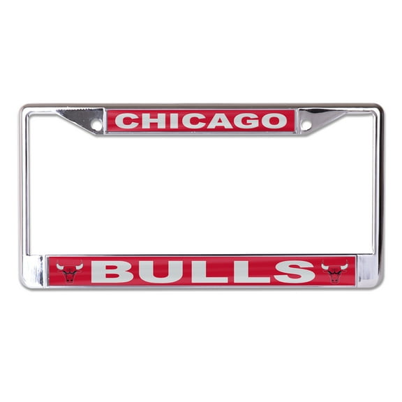 WinCraft Chicago Bulls Primary Logo S/L Metal License Plate Frame