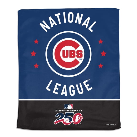 WinCraft Chicago Cubs 15" x 18" America 250 Rally Towel