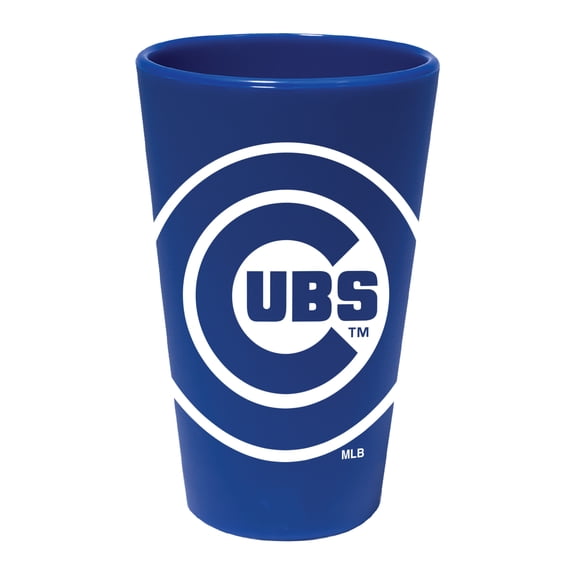 WinCraft Chicago Cubs 16oz. Team Color Silicone Pint Glass