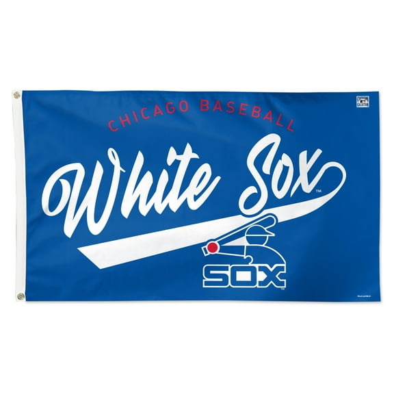 WinCraft Chicago White Sox 3' x 5' Single-Sided Heritage Deluxe Team Flag