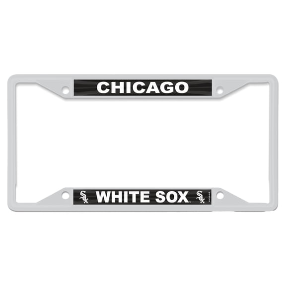 WinCraft Chicago White Sox Chrome Color License Plate Frame