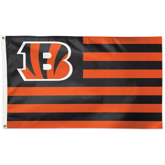 WinCraft Cincinnati Bengals 3' x 5' Americana Stars & Stripes Deluxe Flag