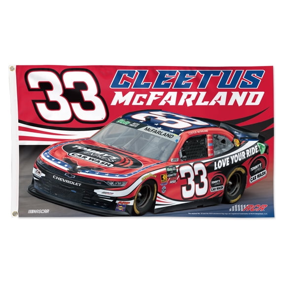 WinCraft Cleetus McFarland One-Sided 3' x 5' Team Flag