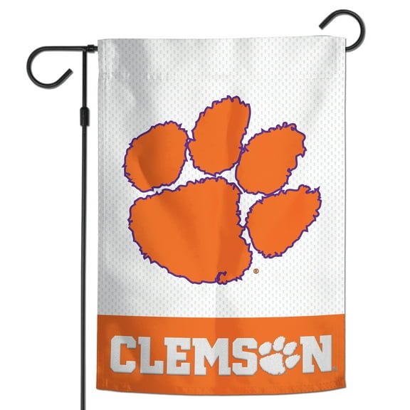 WinCraft Clemson Tigers 12" x 18" Applique Garden Flag