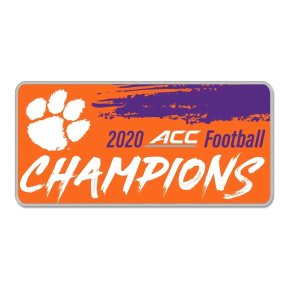 WinCraft Clemson Tigers 2020 ACC Football Champions Collector Pin