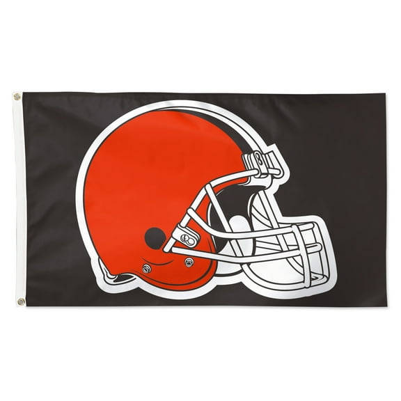 WinCraft Cleveland Browns 3' x 5' Logo Single-Sided Deluxe Flag