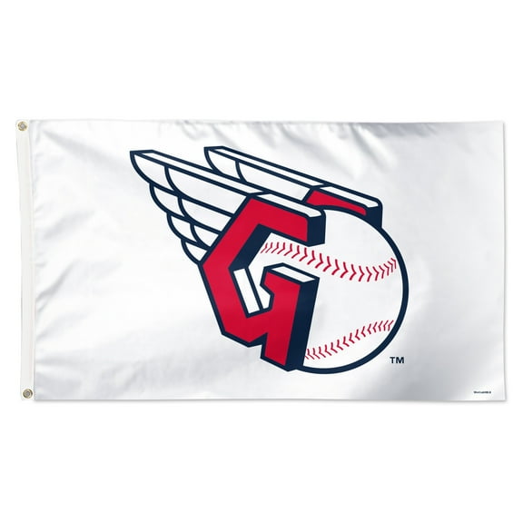 WinCraft Cleveland Guardians 3' x 5' Single-Sided Vibrant Deluxe Flag