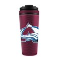 thumbnail image 1 of Colorado Avalanche 26oz. 4D Stainless Steel Shaker Bottle, 1 of 2