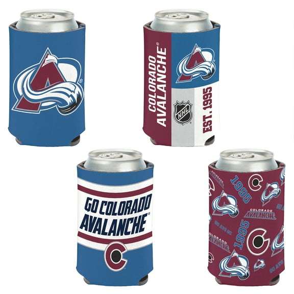 WinCraft Colorado Avalanche 4-Pack 12oz. Can Cooler Set