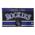 thumbnail image 1 of WinCraft Colorado Rockies 3' x 5' Single-Sided Franchise Establishment Deluxe Flag, 1 of 1