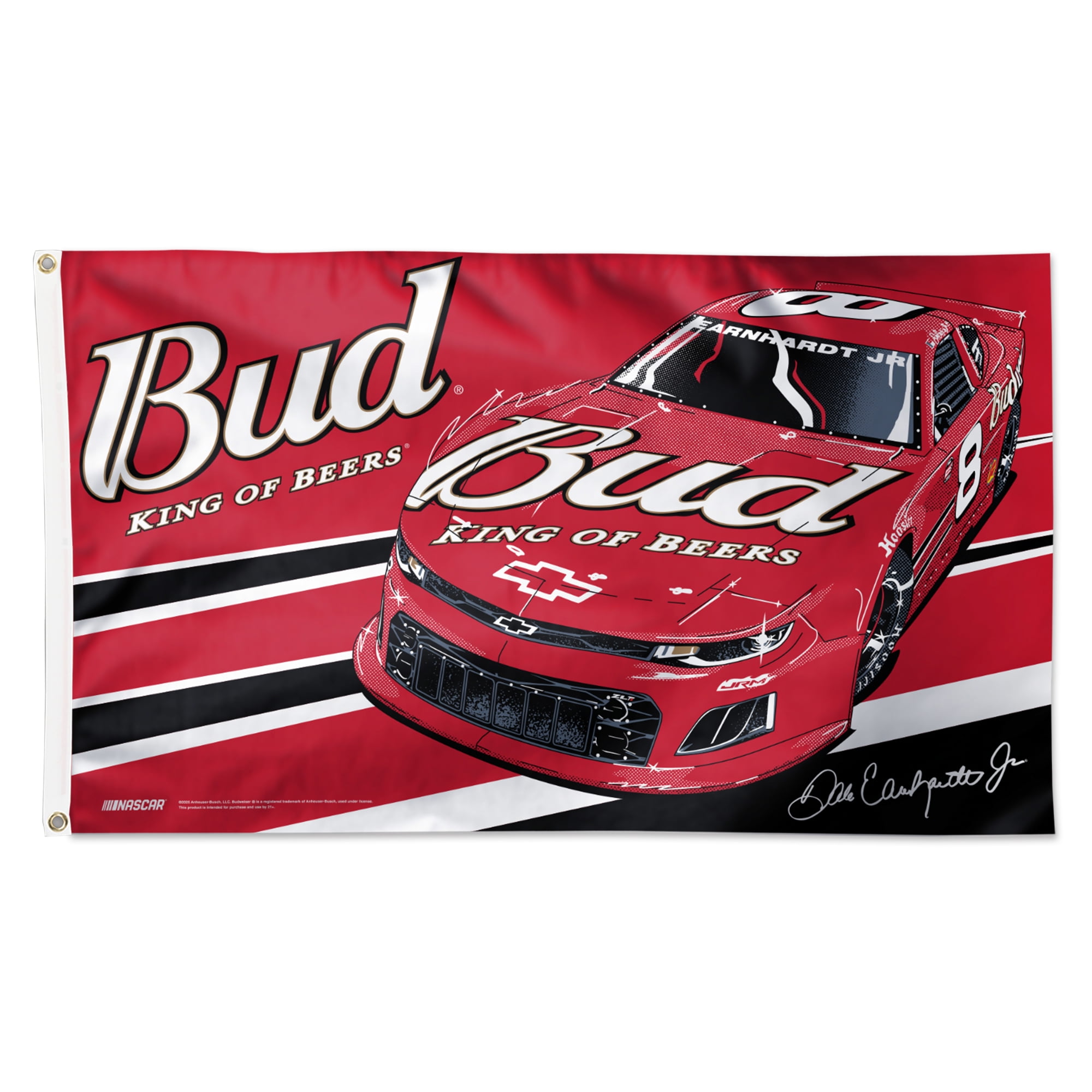 WinCraft Dale Earnhardt Double Sided Garden Flag - 12.5x18 Inch NASCAR Banner