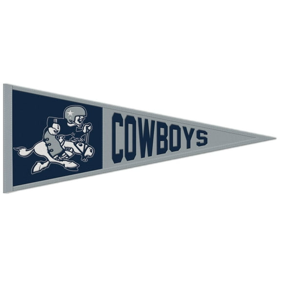 WinCraft Dallas Cowboys 13" x 32" Retro Logo Pennant