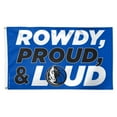 thumbnail image 1 of WinCraft Dallas Mavericks 3' x 5' Single-Sided Deluxe Team Slogan Flag, 1 of 1