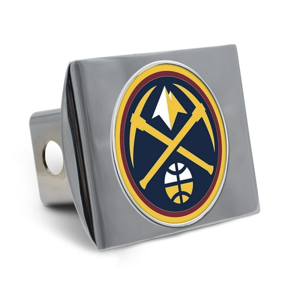 WinCraft Denver Nuggets Premium Metal Hitch Cover