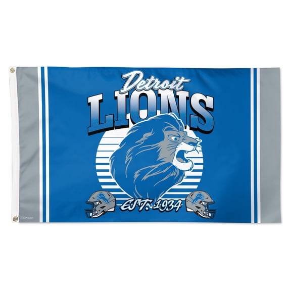 WinCraft Detroit Lions Disney x NFL Simba 3' x 5' Single-Sided Deluxe Flag