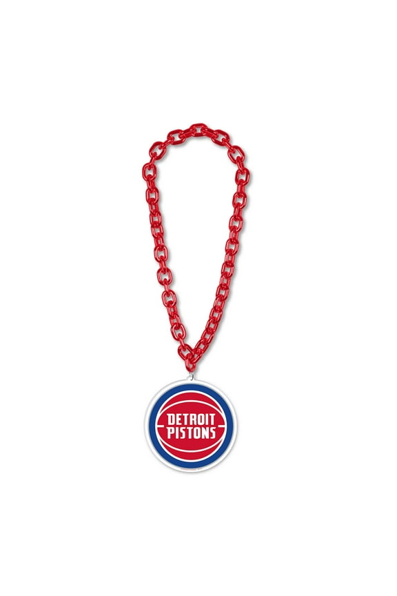 Detroit Pistons Big Chain Logo Necklace