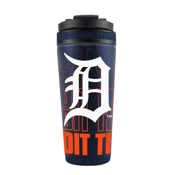 Detroit Tigers 26oz. 4D Stainless Steel Shaker Bottle