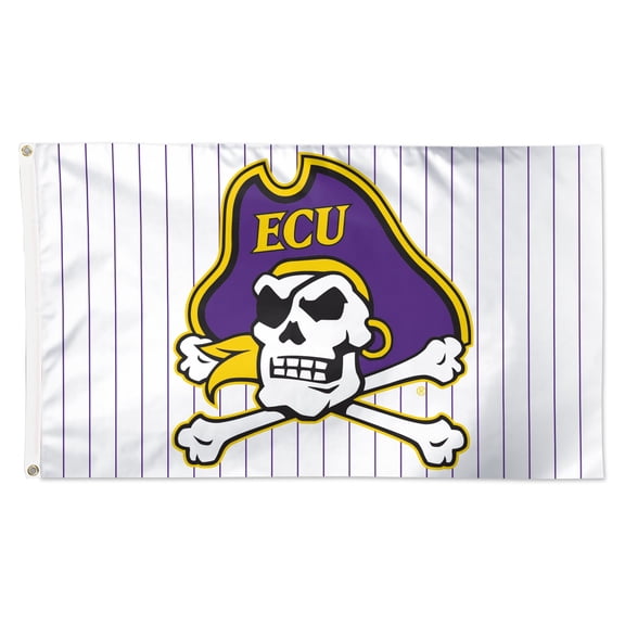 WinCraft ECU Pirates 3' x 5' Stripe Deluxe Single-Sided Flag