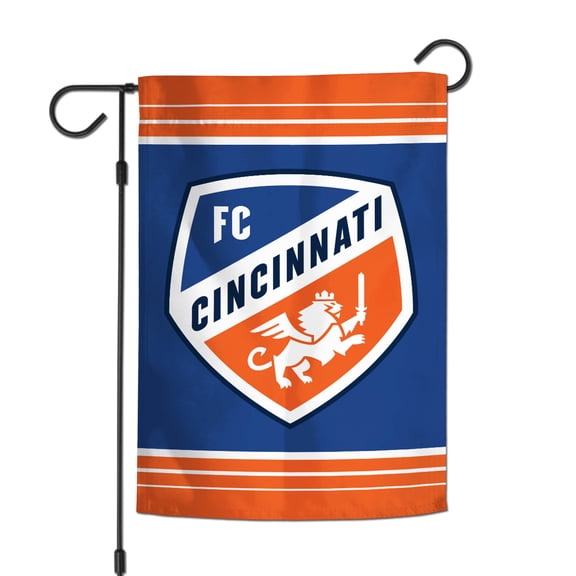 WinCraft FC Cincinnati 2-Sided 12'' x 18'' Garden Flag