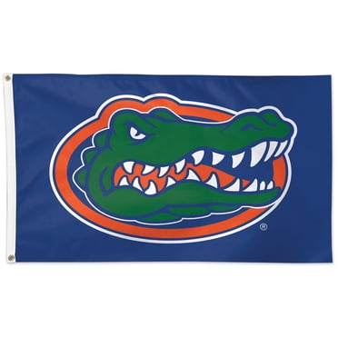 Florida Gators Banner & Scroll Sign - 16x48 Inch Officially Licensed Team Banner With Poles