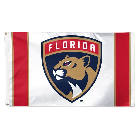 WinCraft Florida Panthers 3' x 5' Vertical Stripe Deluxe Single-Sided Flag