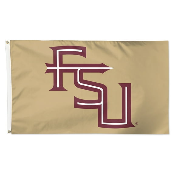WinCraft Florida State Seminoles 3' x 5' Single-Sided Deluxe Secondary Team Logo Flag